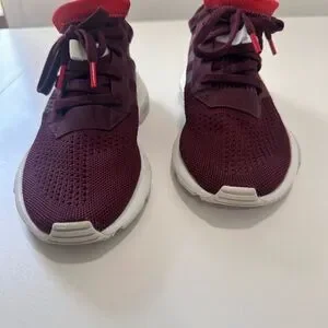 adidas | Shoes | Adidas Maroon Athletic Shoes With White  display picture 2